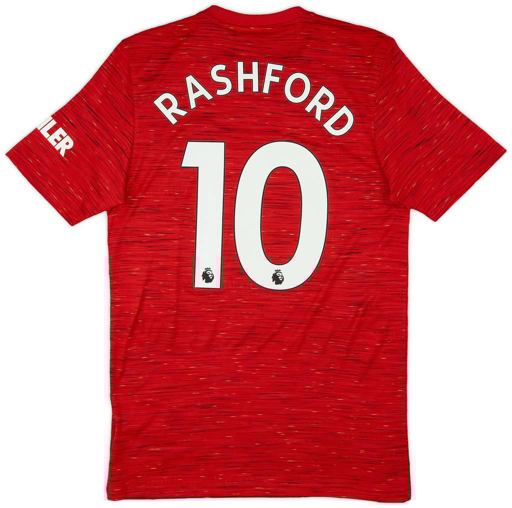 2020-21 Manchester United Home Shirt Rashford #10 (S)