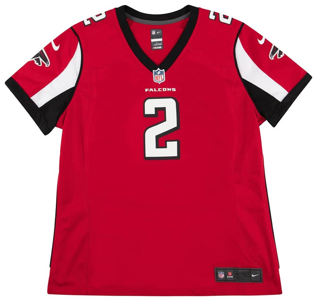 2012-16 Atlanta Falcons Ryan #2 Nike Game Jersey (Home) Womens (L)