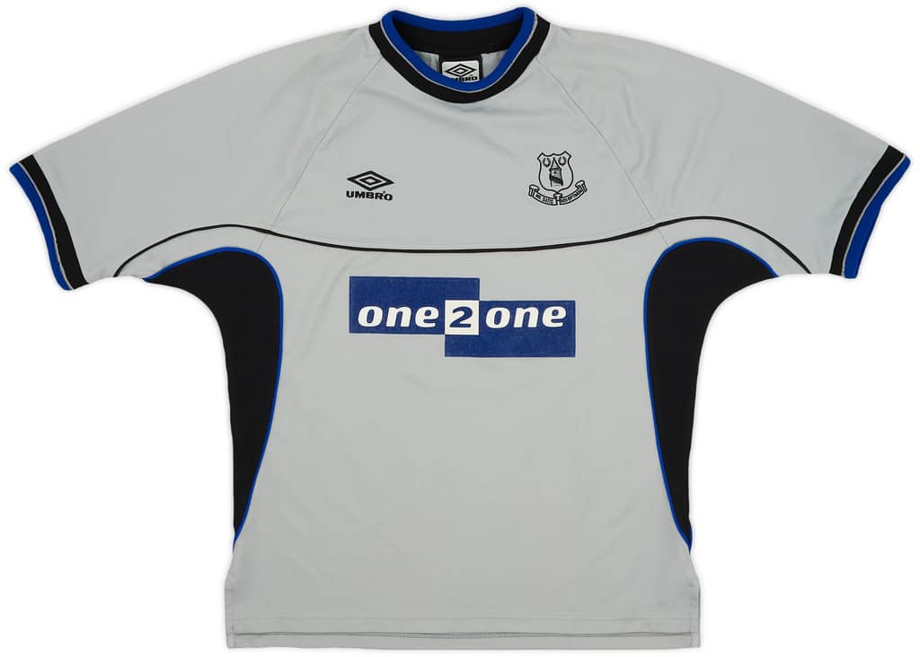 1998-99 Everton Umbro Training Shirt - 8/10 - (L)