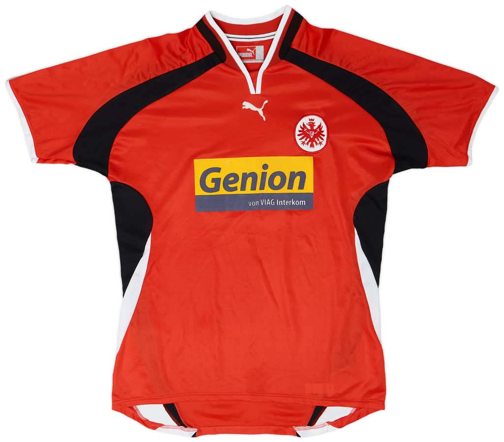 2000-01 Eintracht Frankfurt Home Shirt - 9/10 - (XL)