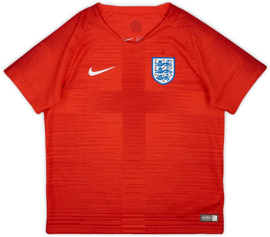 2018-19 England Away Shirt - 8/10 - (6-7 Years)