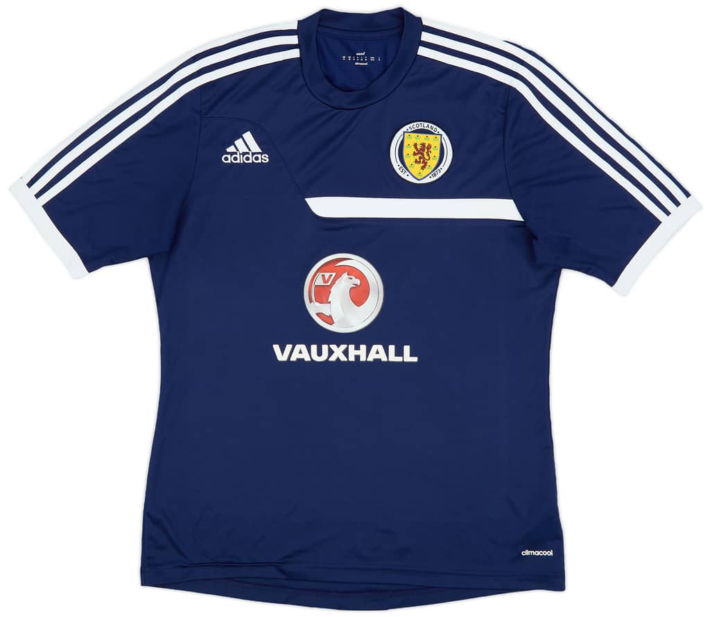 2013-14 Scotland adidas Training Shirt - 8/10 - (M)