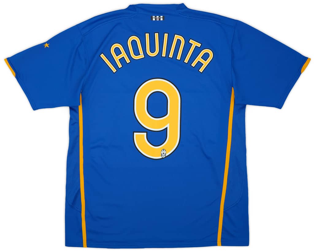 2007-08 Juventus Away Shirt Iaquinta #9 - 10/10 - (L)