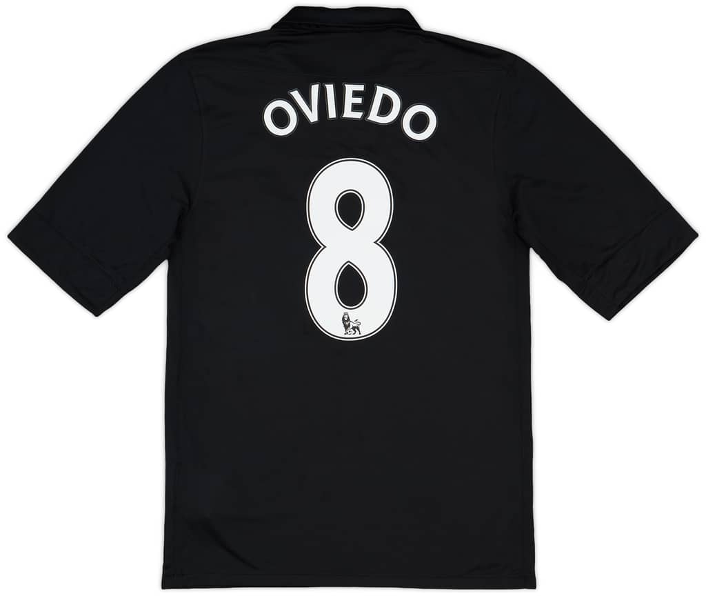 2012-13 Everton Away Shirt Oviedo #8 - 9/10 - (S)