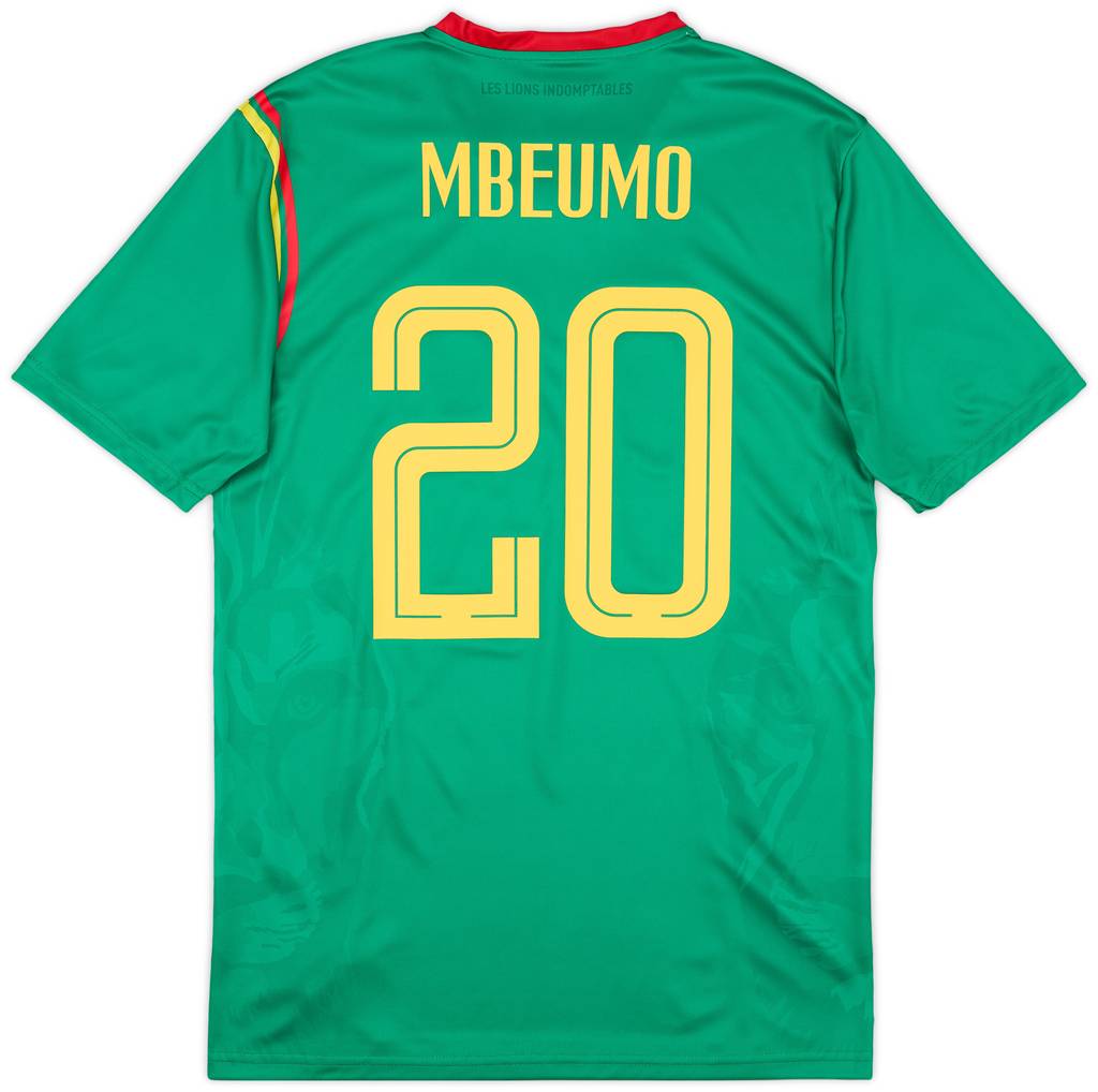 2022 Cameroon Authentic Home Shirt Mbeumo #20 (S)