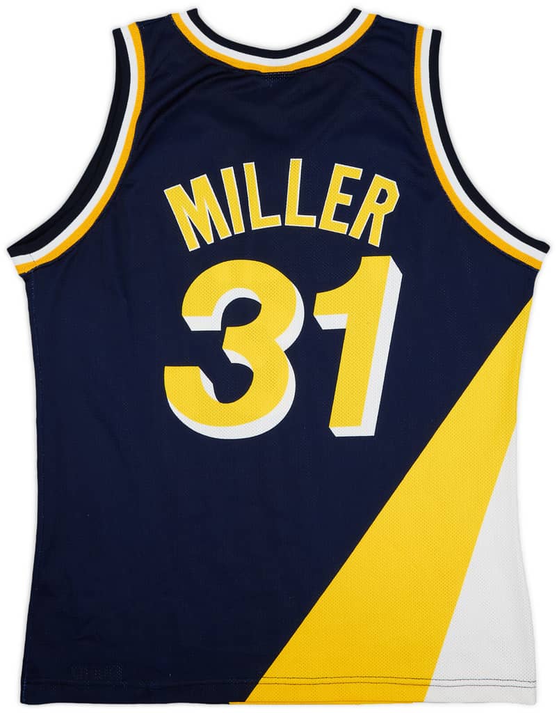 1991-97 Indiana Pacers Miller #31 Champion Away Jersey - 6/10 - (L)