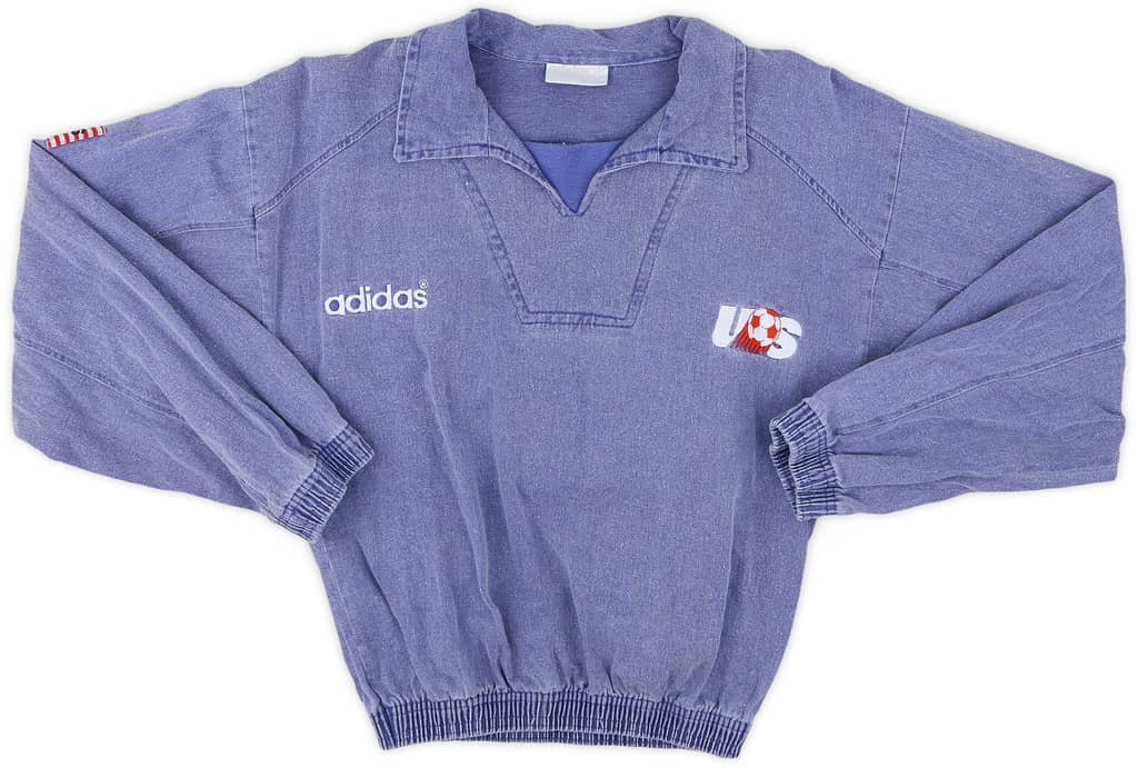 1994 USA adidas Drill Top - 8/10 - (M.Boys)