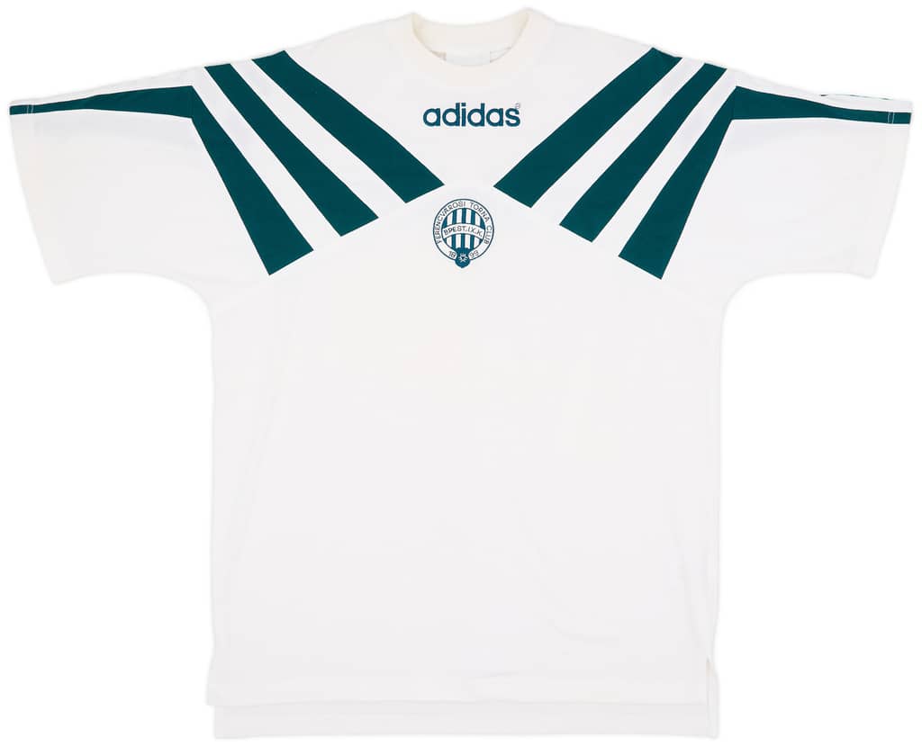 1996-97 Ferencvaros adidas Training Shirt - 8/10 - (XXL)