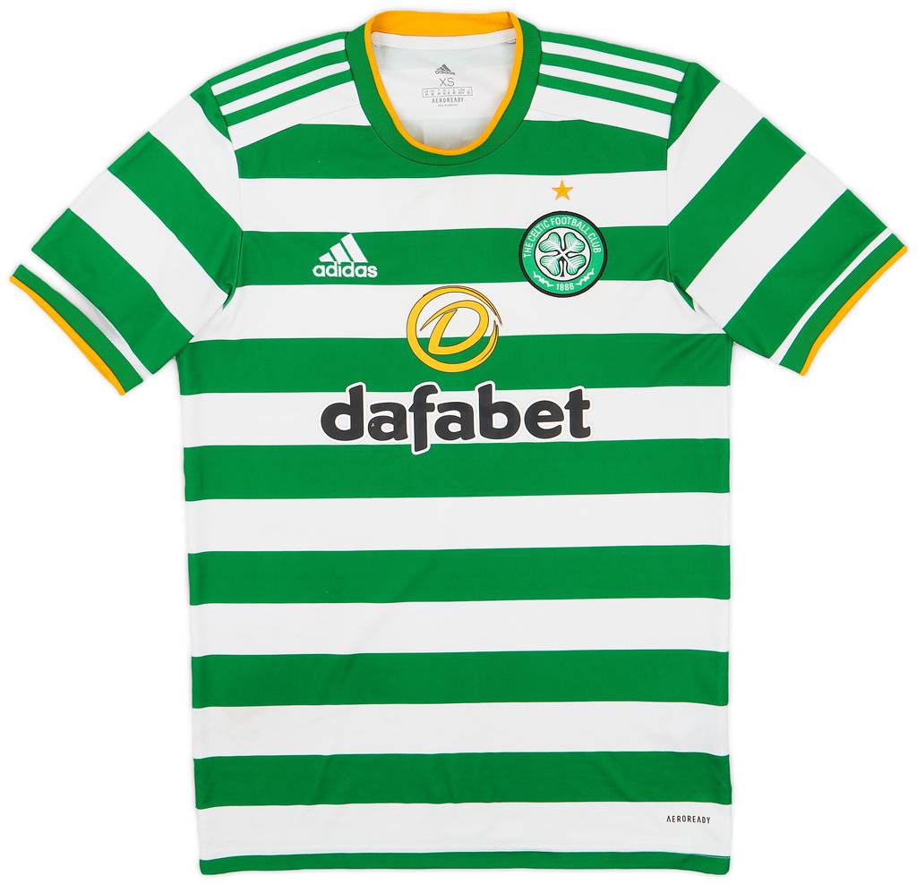 2020-21 Celtic Home Shirt - 4/10 - (XS)
