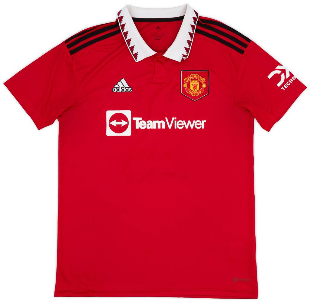 2022-23 Manchester United Home Shirt Sancho #25 - 7/10 - (L)
