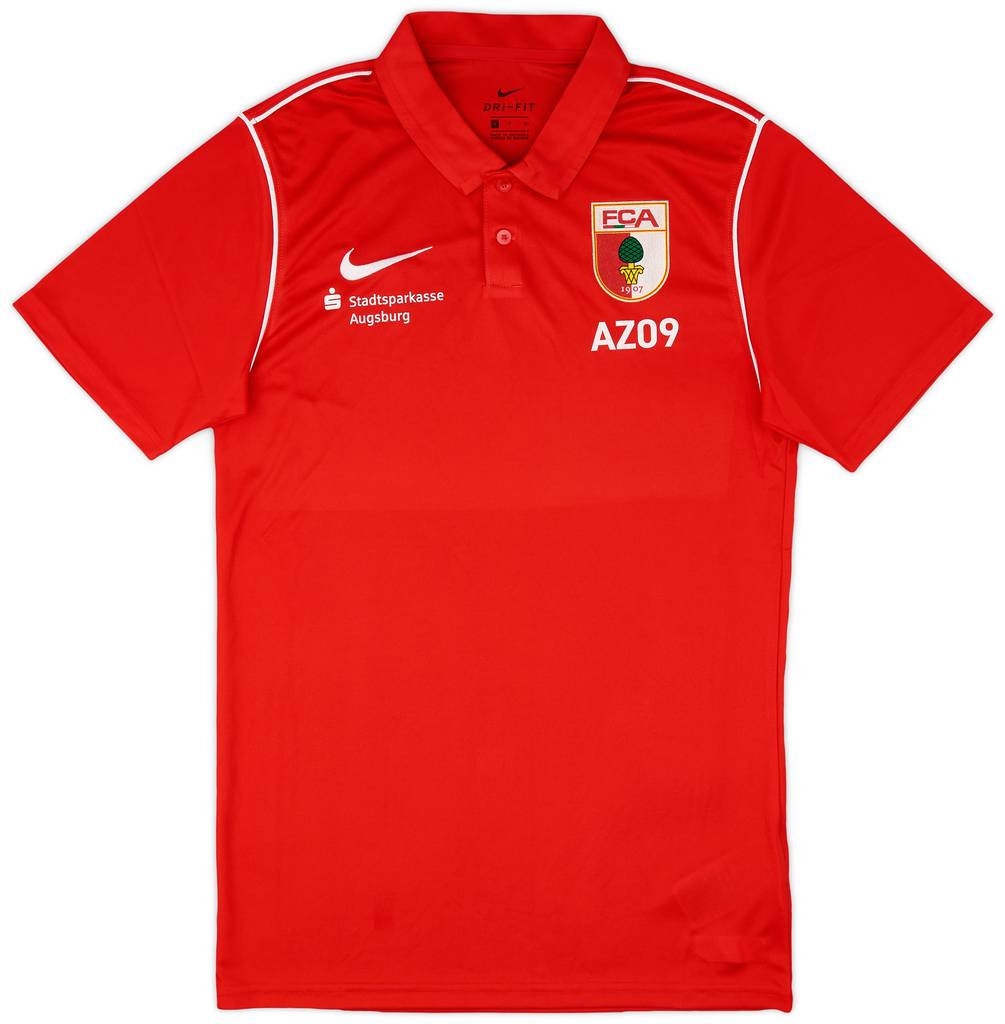 2020-21 FC Augsburg Nike Polo Shirt - 8/10 - (S)
