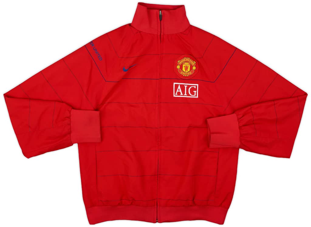2008-09 Manchester United Nike Track Jacket - 6/10 - (S)