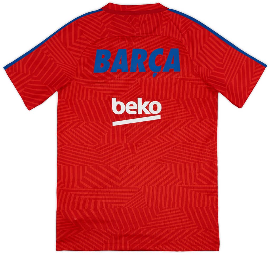 2016-17 Barcelona Nike Training Shirt - 8/10 - (M)