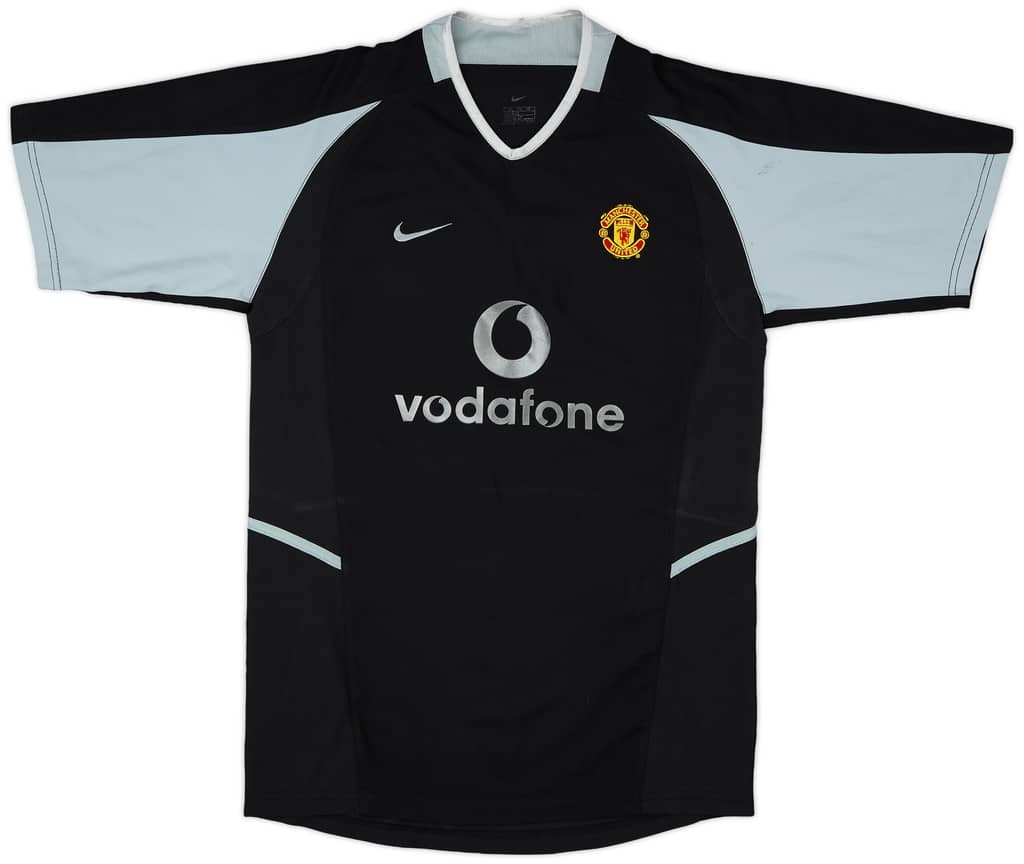 2002-04 Manchester United GK S/S Shirt - 6/10 - (XL.Boys)