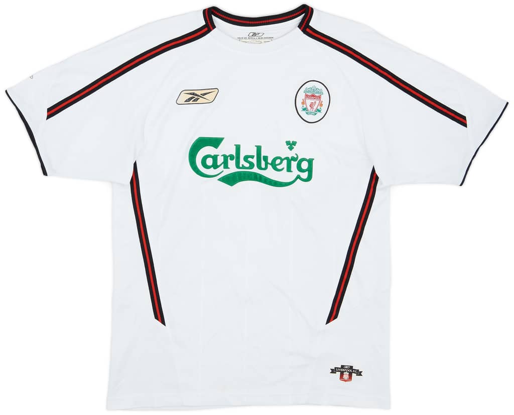 2003-04 Liverpool Away Shirt Gerrard #17 - 5/10 - (S)