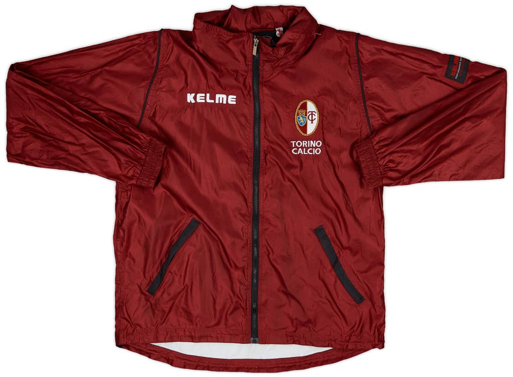 1996-97 Torino Kelme Hooded Rain Jacket - 9/10 - (S)