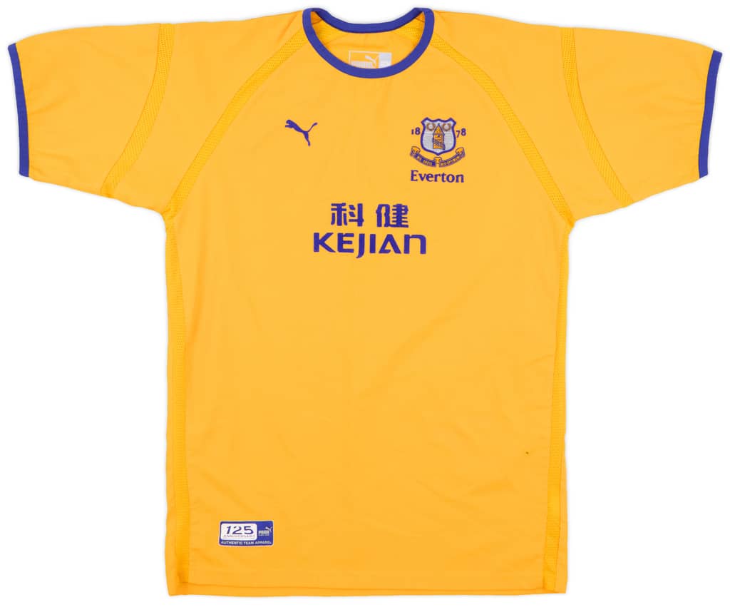 2003-04 Everton Away Shirt - 7/10 - (XL.Boys)