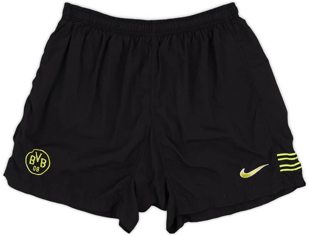 1997-98 Borussia Dortmund Home Shorts - 6/10 - (L)