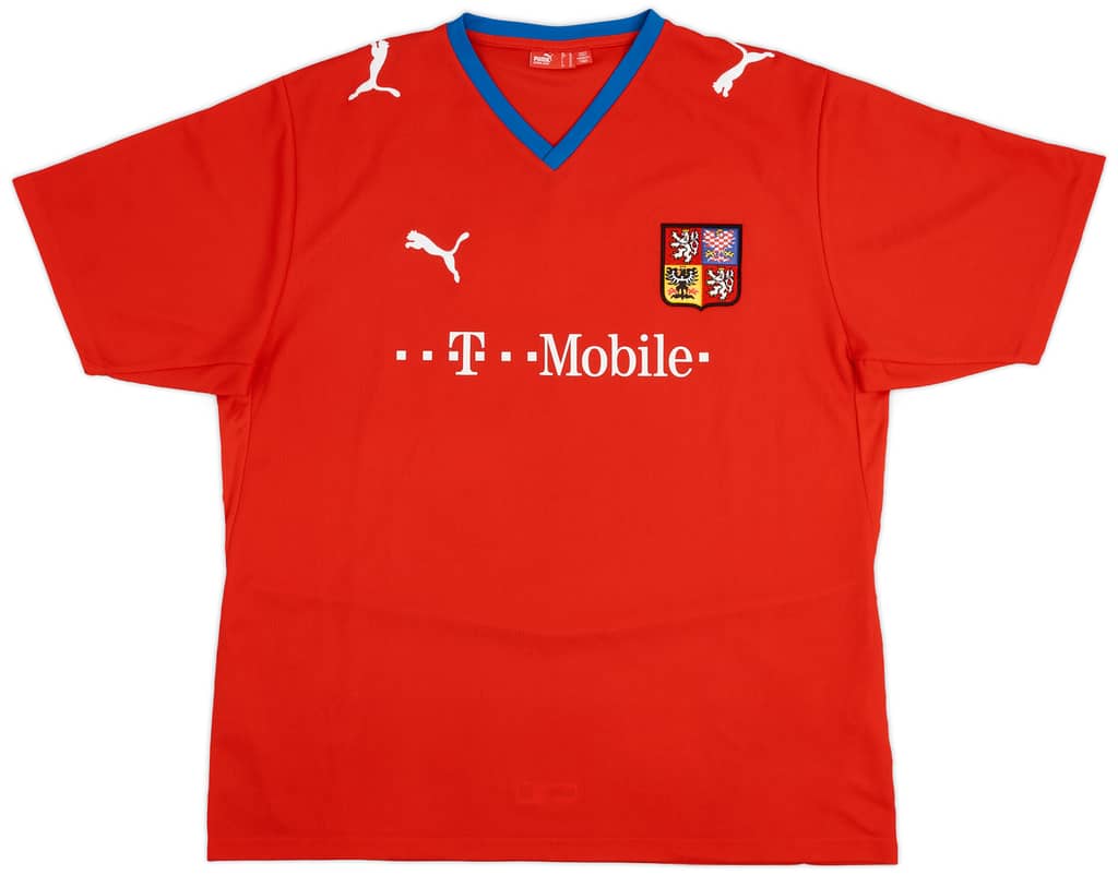 2008-09 Czech Republic Home Shirt - 9/10 - (XL)