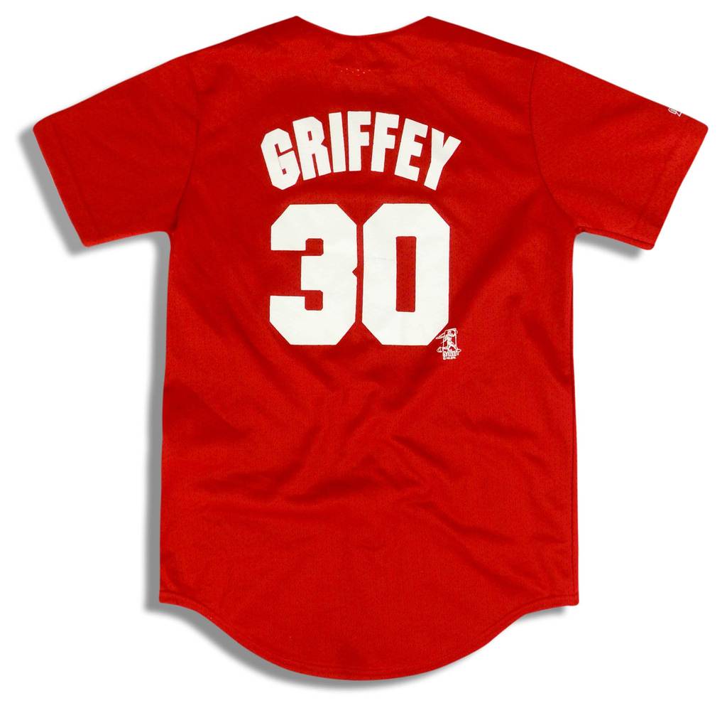 2000s Cincinnati Reds Griffey #30 Majestic Jersey Y