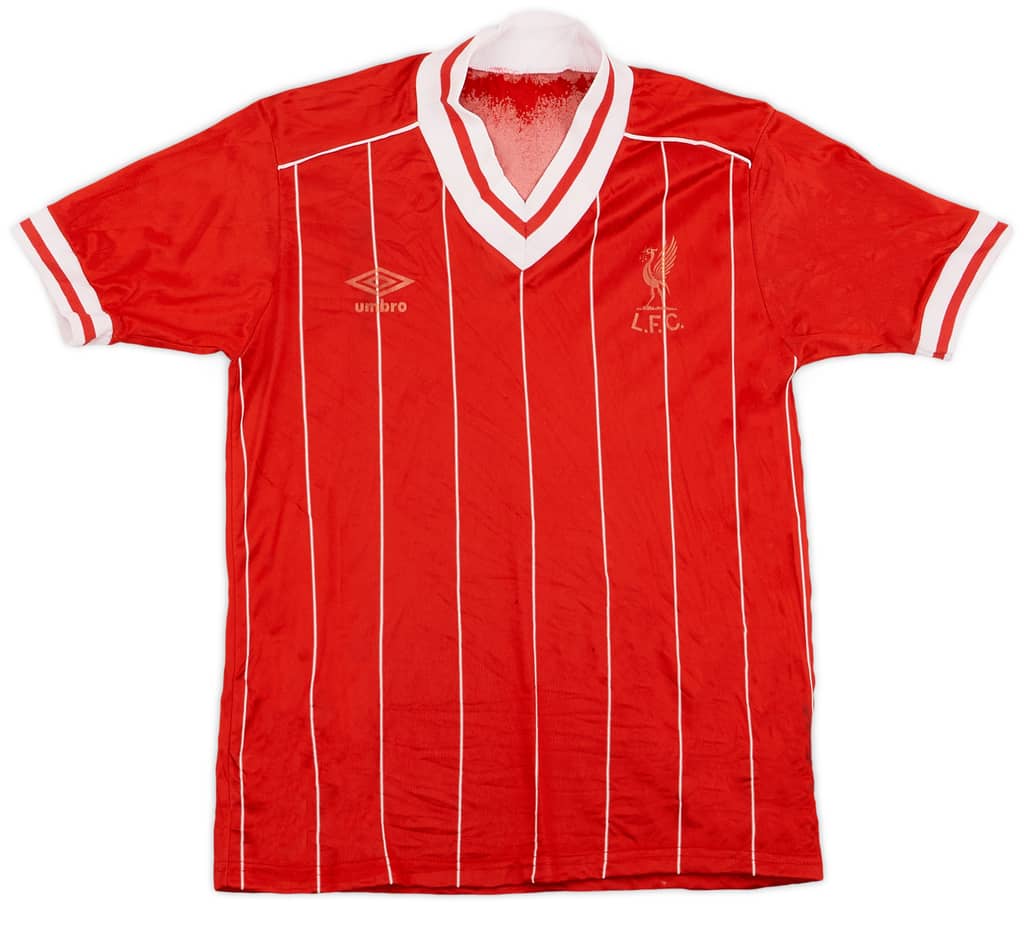 1982-85 Liverpool Home Shirt - 6/10 - (S)