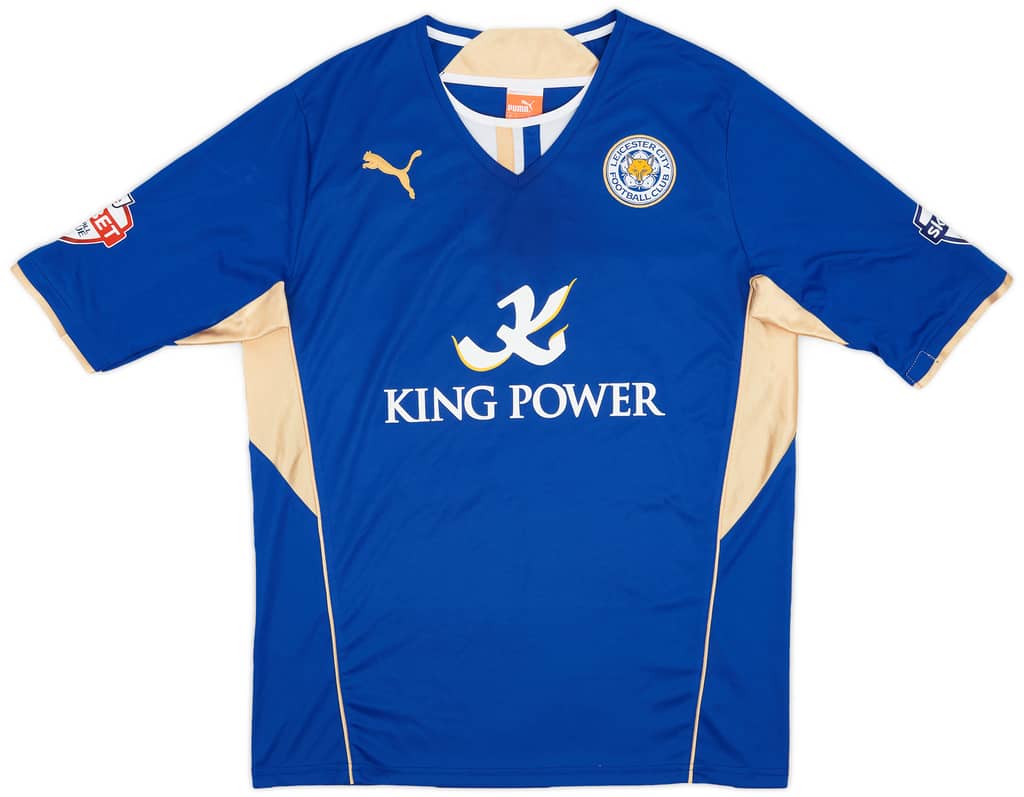2013-14 Leicester Match Worn Home Shirt Nugent #35
