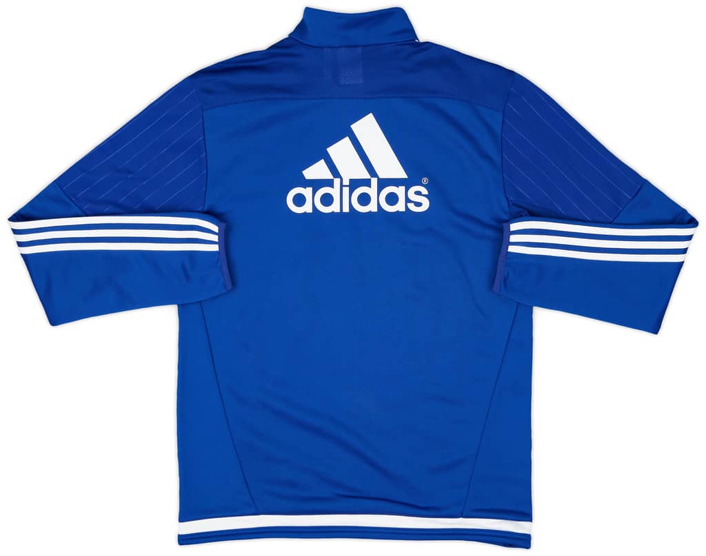 2015-16 Chelsea adidas 1/4 Zip Drill Top - 6/10 - (S)