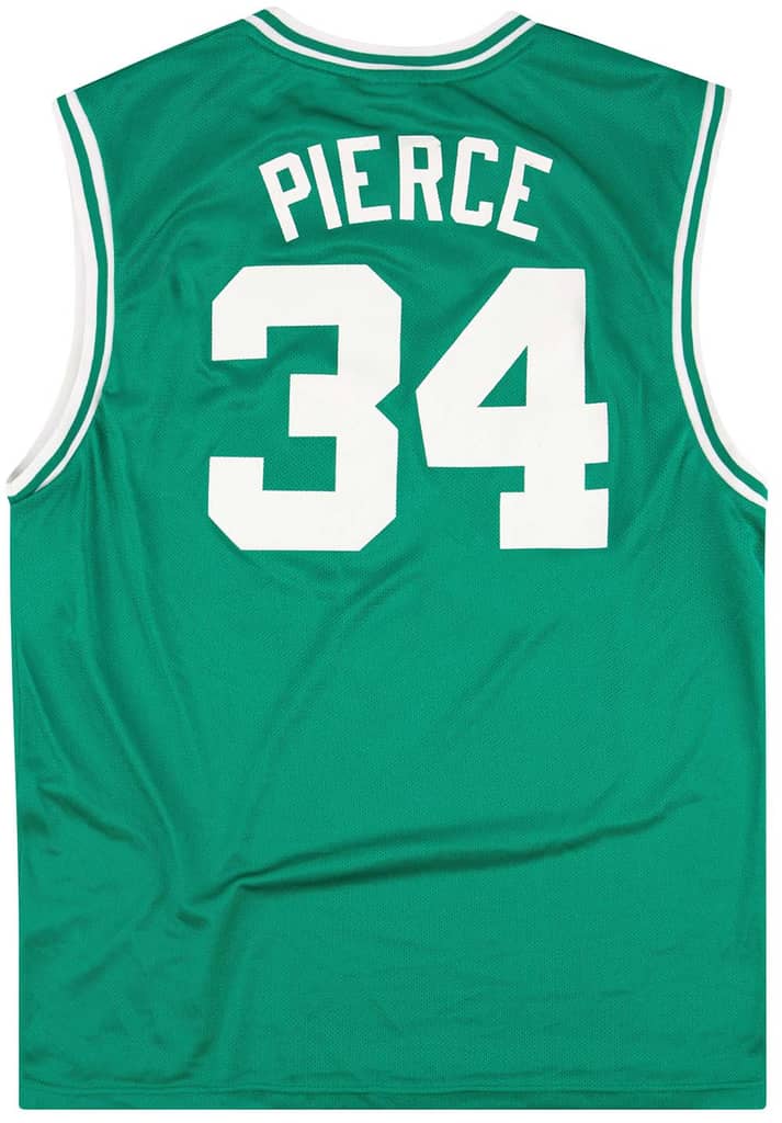 2002-06 Boston Celtics Pierce #34 Reebok Jersey (Away) Y
