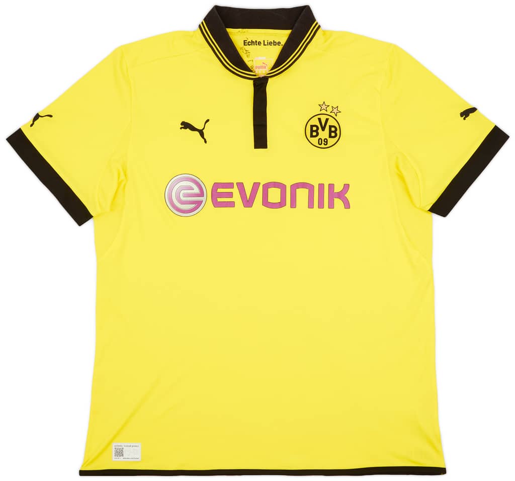 2012-13 Borussia Dortmund Home Shirt - 6/10 - (3XL)