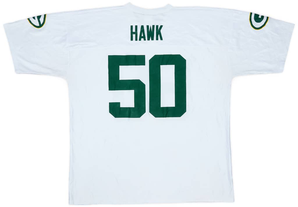 2007 Green Bay Packers Hawk #50 NFL Replica Away Jersey - 8/10 - (XXL)
