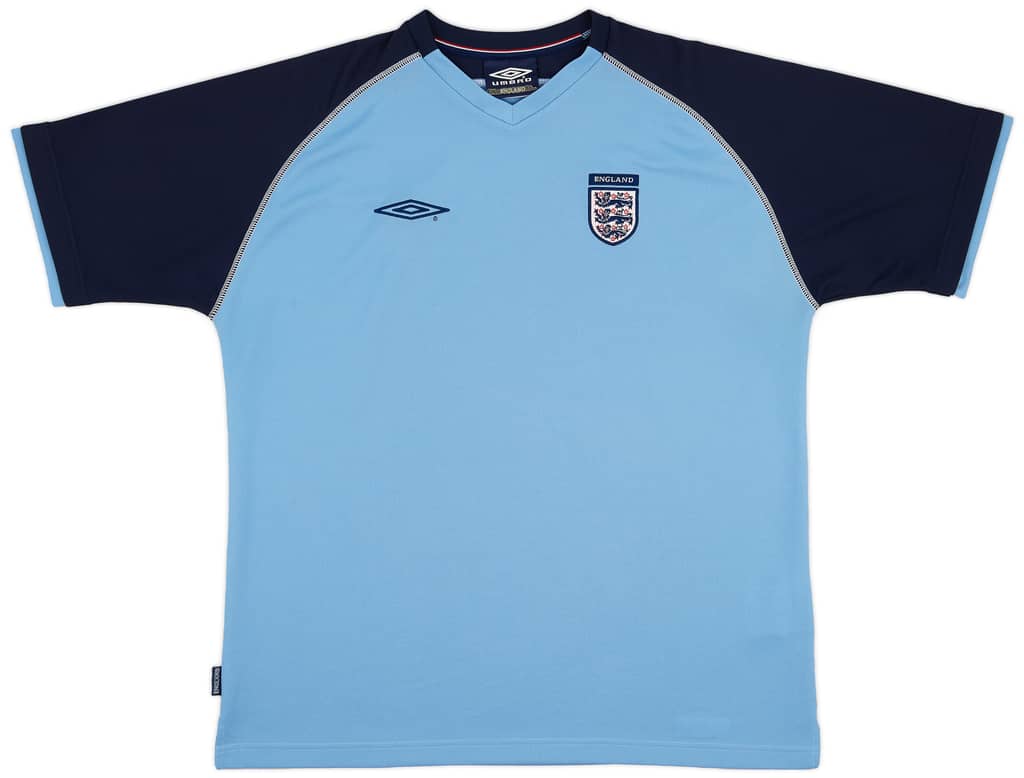 2004-06 England Umbro Training Shirt - 9/10 - (XL)