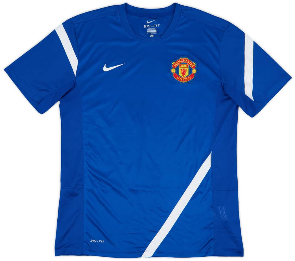 2011-12 Manchester United Nike Training Shirt - 8/10 - (L)