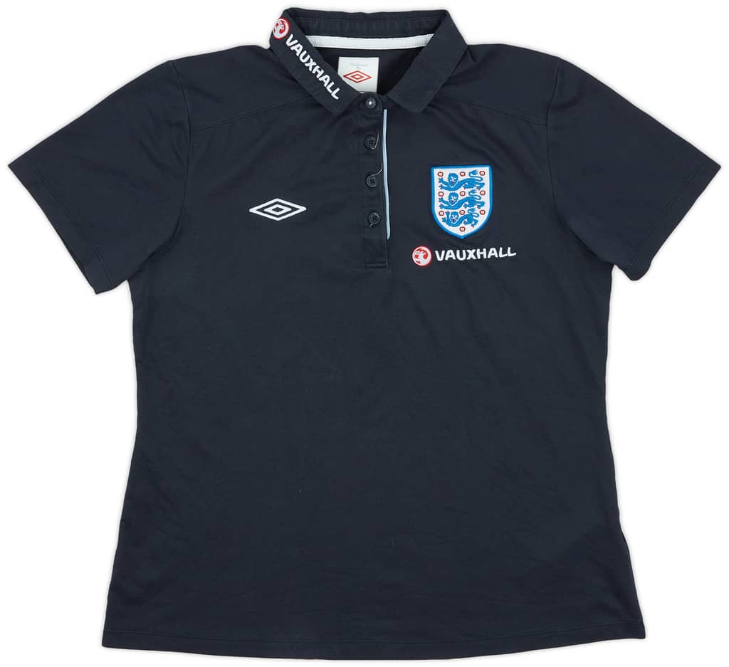 2012-13 England Umbro Polo Shirt - 7/10 - (Women's M)