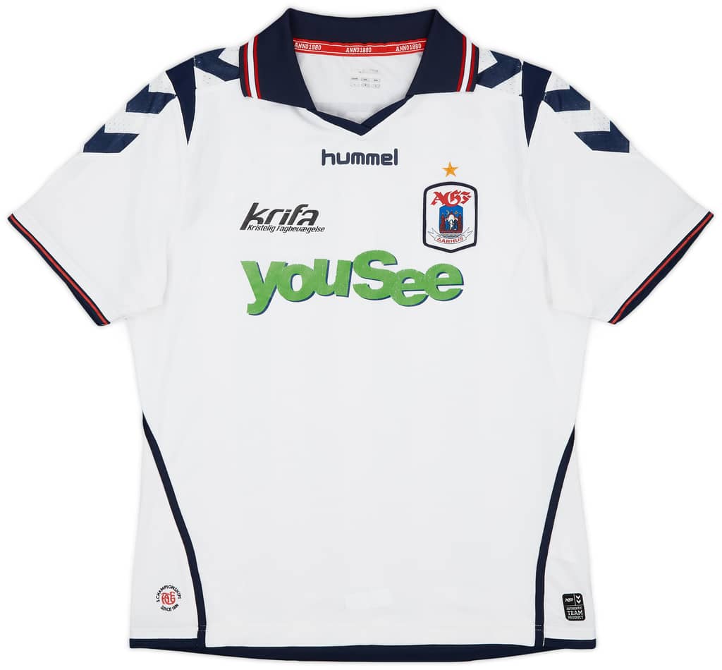 2013-15 AGF Aarhus Home Shirt - 6/10 - (L)