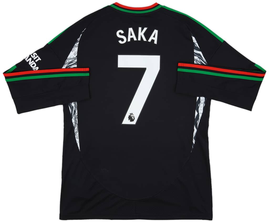 2024-25 Arsenal Away L/S Shirt Saka #7