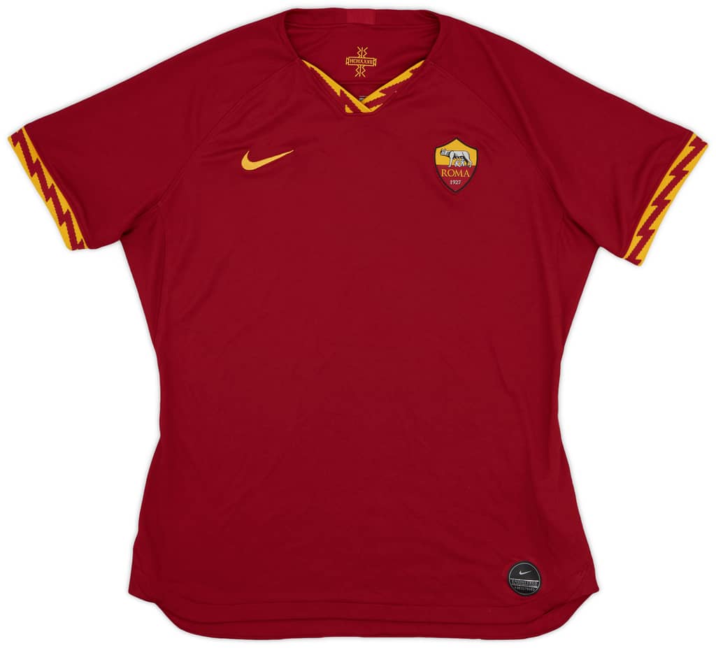 2019-20 Roma Home Shirt - 9/10 - (Women's XL)