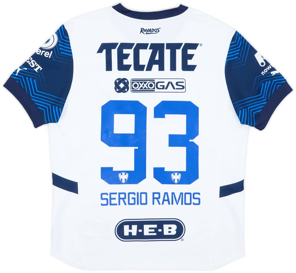 2024-25 Monterrey Away Shirt Sergio Ramos #93