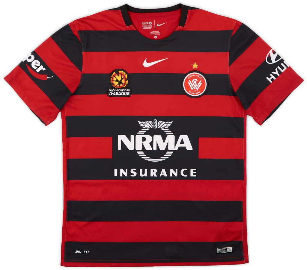 2015-16 Western Sydney Wanderers Home Shirt - 9/10 - (M)