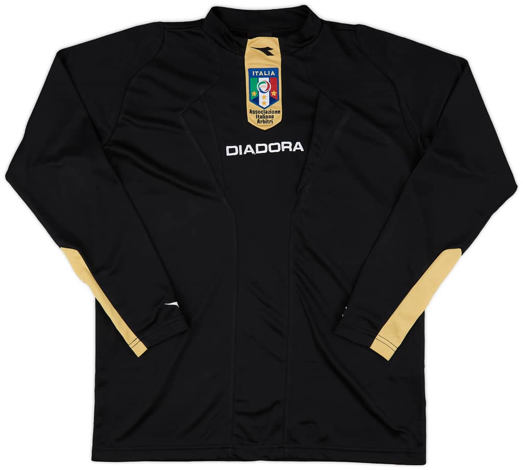 2000s Italy Diadora Referee L/S Shirt - 8/10 - (S)