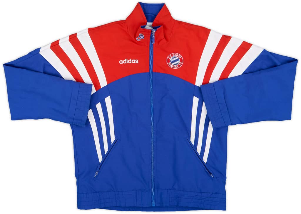 1995-96 Bayern Munich adidas Track Jacket - 7/10 - (M.Boys)