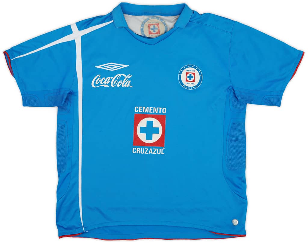 2006-08 Cruz Azul Home Shirt - 7/10 - (Women's M)