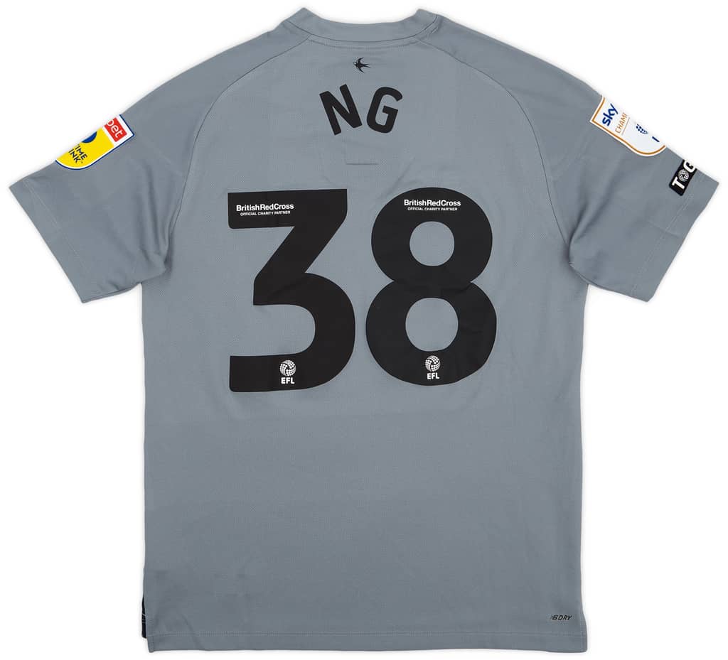 2022-23 Cardiff Match Issue Away Shirt Ng #38