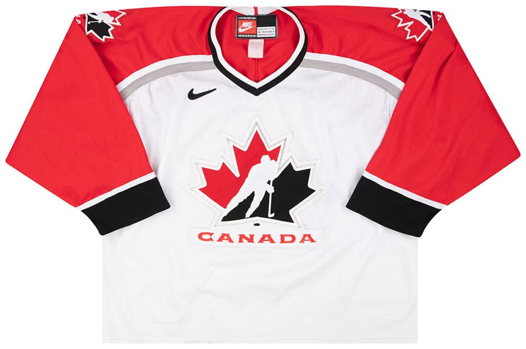 1998 Canada National Hockey Team Nike Jersey (Home) L