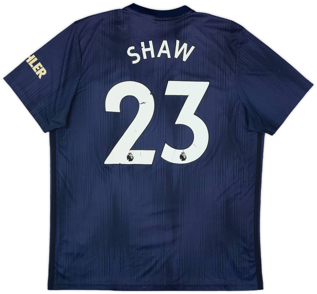 2018-19 Manchester United Third Shirt Shaw #23 - 5/10 - (XL)