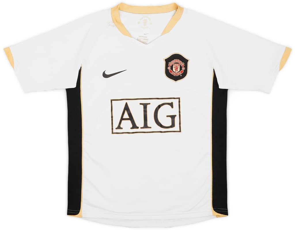2006-08 Manchester United Away Shirt - 6/10 - (S.Boys)
