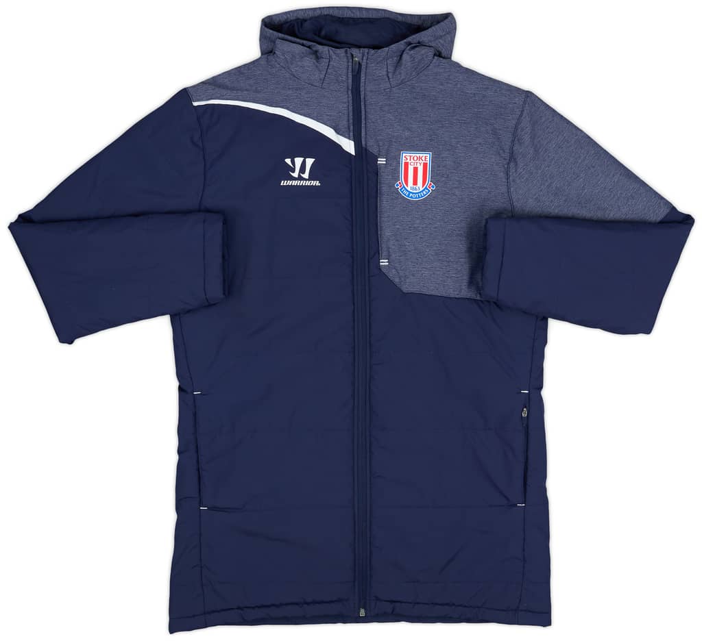 2014-15 Stoke City Warrior Padded Bench Coat - 7/10 - (M)