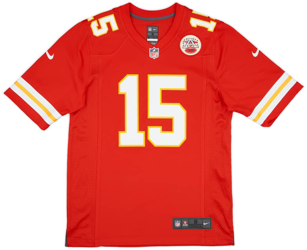 2017-24 Kansas City Chiefs Mahomes #15 Nike Game Home Jersey (S)
