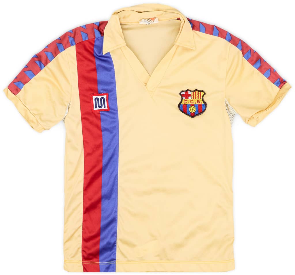 1982-85 Barcelona Away Shirt - 5/10 - (M.Boys)