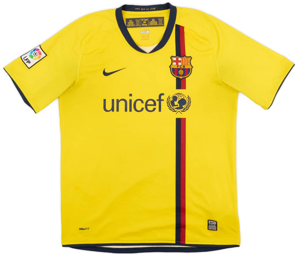 2008-10 Barcelona Away Shirt Messi #10 - 6/10 - (M)