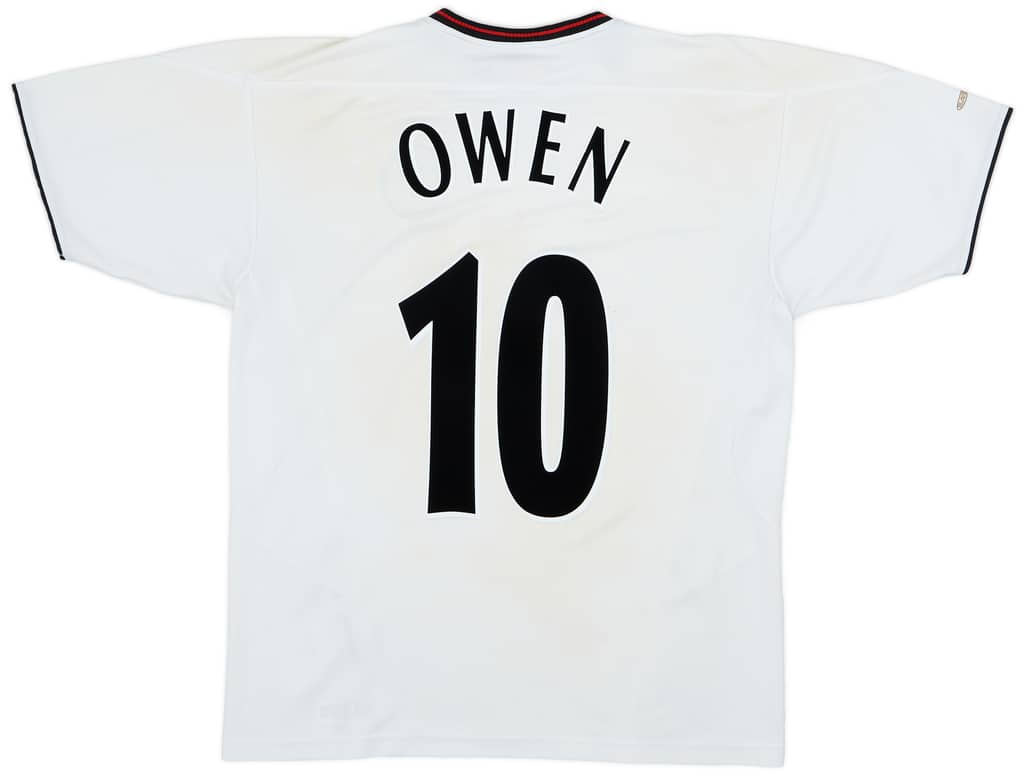 2003-04 Liverpool Away Shirt Owen #10 - 6/10 - (M)